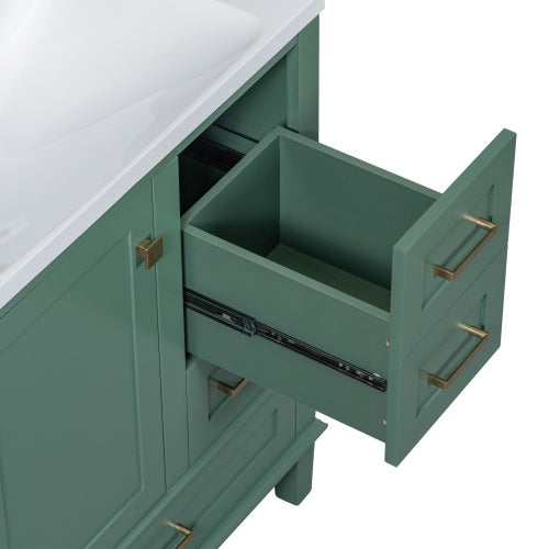 Modern Bathroom Cabinet With Sink Combo Set