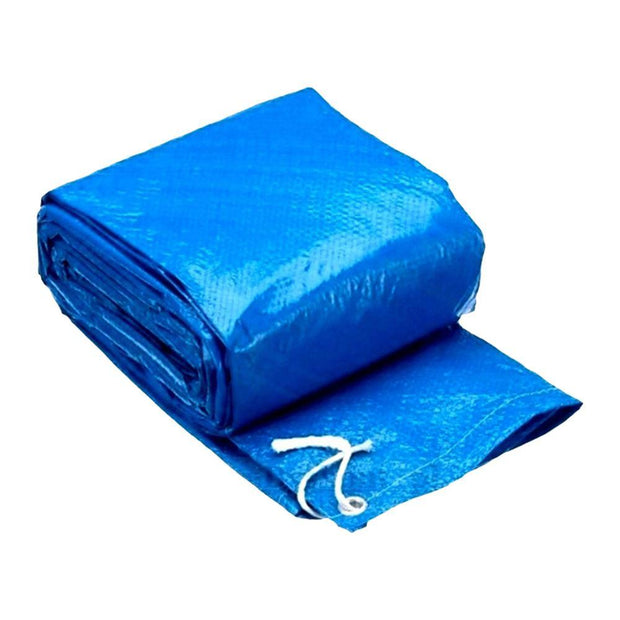 New Swimming Pool Cover 183CM Blue Cloth Round Mat Family Garden Rainproof Dust Cover UV Resistant Mat Home Pool Accessories