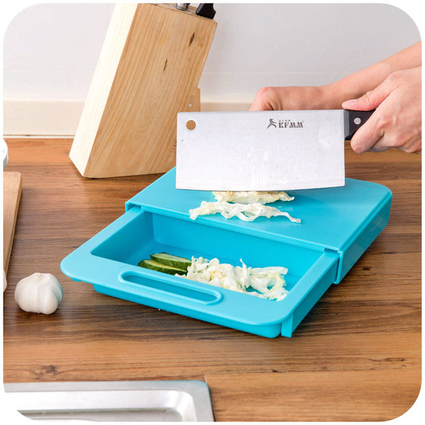 Multifunction Kitchen Chopping Blocks Sinks Drain Basket Cutting Board Vegetable Meat Tools