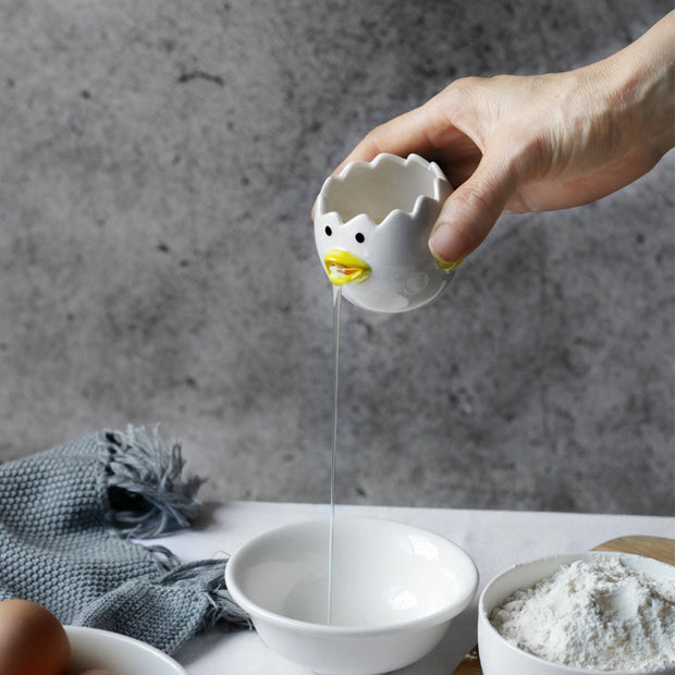 Chicken Ceramic Egg White Separator