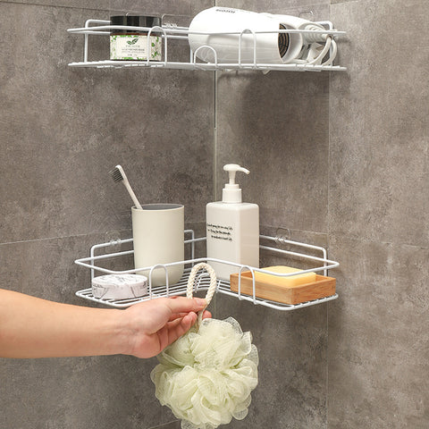 Bathroom Shelf Corner Frame