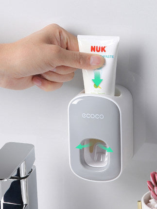 Wall Mounted Automatic Toothpaste Holder/Dispenser