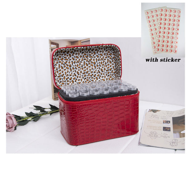 Diamond Bottle Storage Bag Nail Accessories