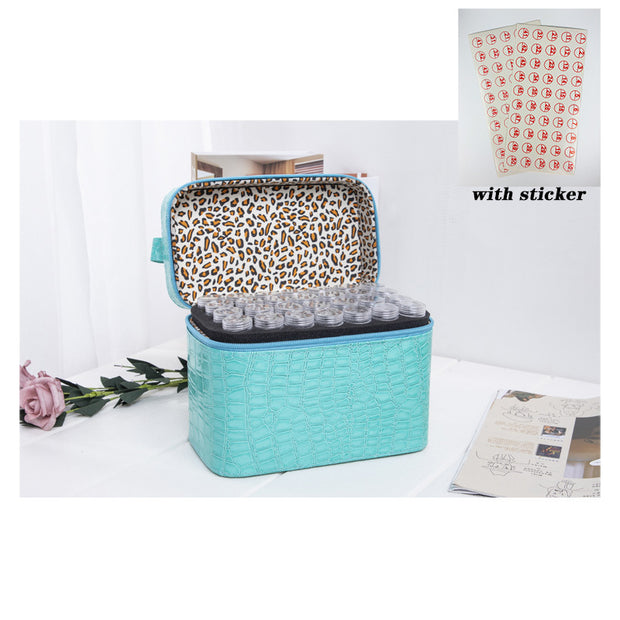 Diamond Bottle Storage Bag Nail Accessories