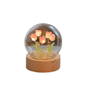 Artificial Tulip Flower Night Light