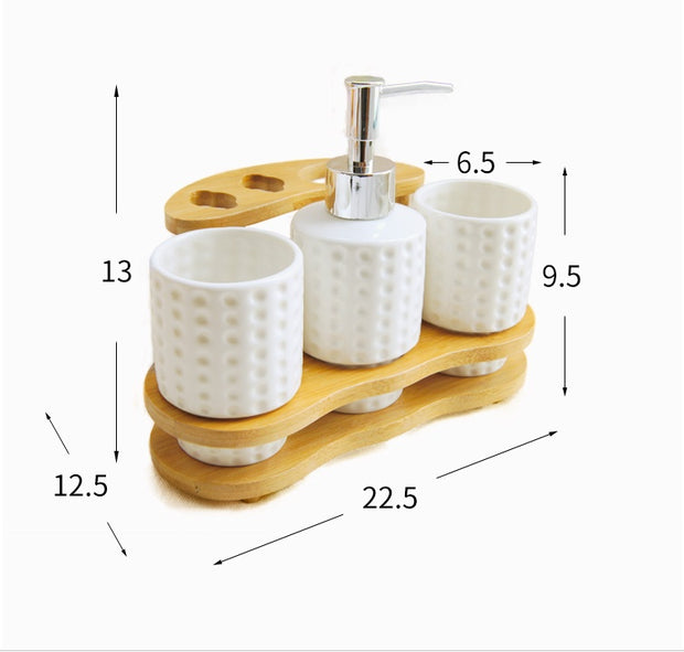 Bathroom Soap Dispenser Accessories Set