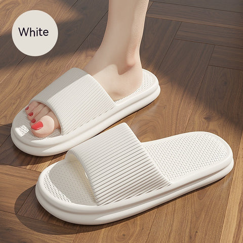 Striped Anti-slip Bathroom Slippers