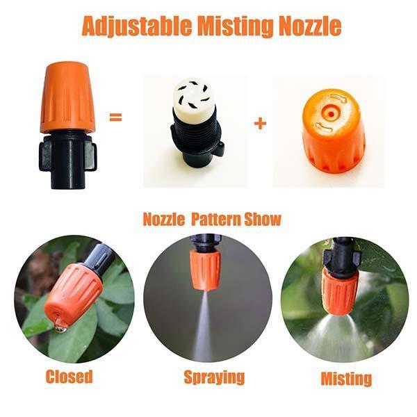 Garden automatic watering accessories adjustable atomizer