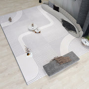 Light Luxury Floor Mat - White