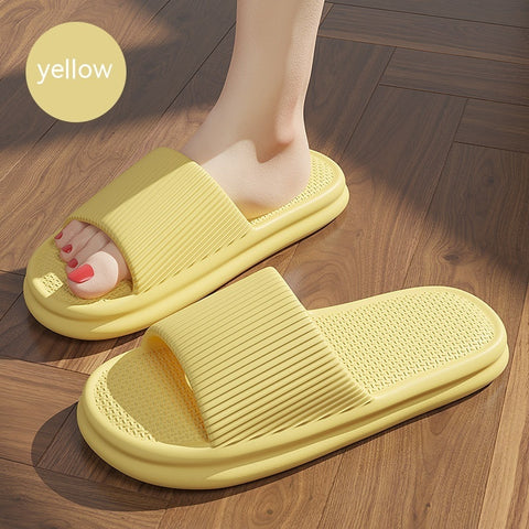 Striped Anti-slip Bathroom Slippers