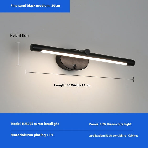 Led Bedroom Wall Lamp Modern Bathroom Waterproof Mirror Light