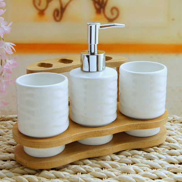 Bathroom Soap Dispenser Accessories Set