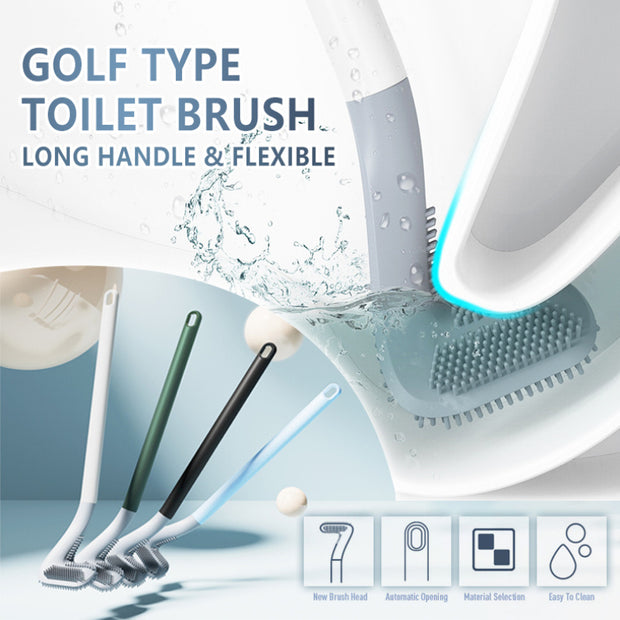 Golf Toilet Brush Wall-Mounted Cleaning Tools