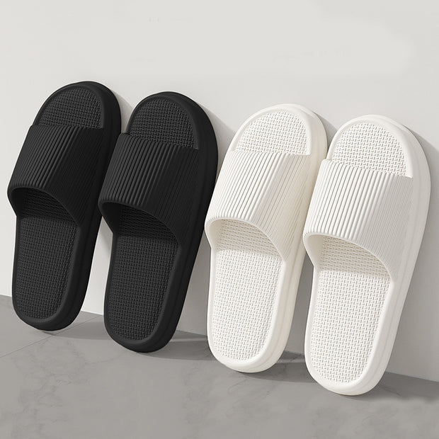 Striped Anti-slip Bathroom Slippers