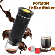 Electric Grinder Coffee Travel Handy 3 In1 Espresso Portable Coffee Espresso Maker