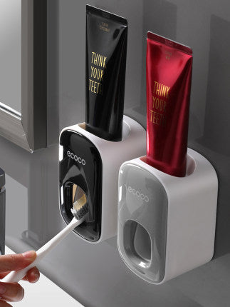 Wall Mounted Automatic Toothpaste Holder/Dispenser