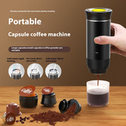 Electric Grinder Coffee Travel Handy 3 In1 Espresso Portable Coffee Espresso Maker