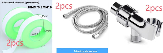 3 Modes High Pressure Shower Head