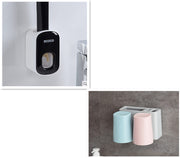 Wall Mounted Automatic Toothpaste Holder/Dispenser