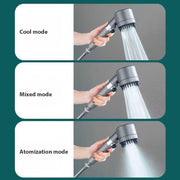 3 Modes High Pressure Shower Head