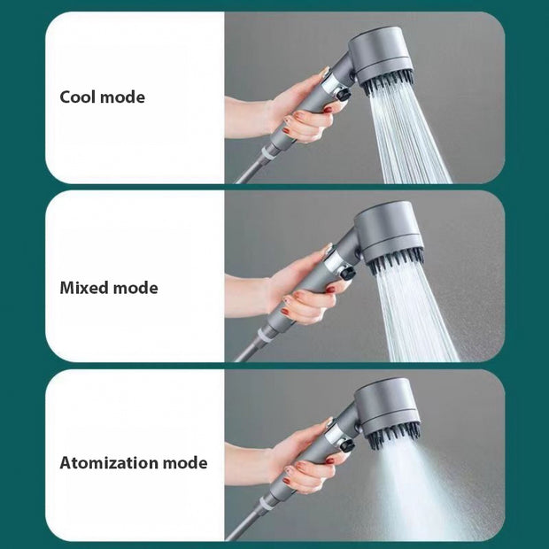 3 Modes High Pressure Shower Head