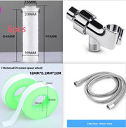 3 Modes High Pressure Shower Head