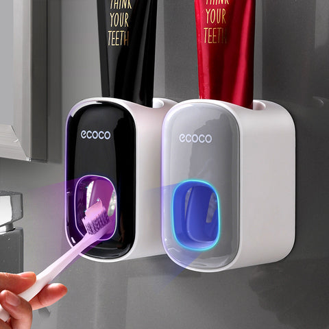 Wall Mounted Automatic Toothpaste Holder/Dispenser