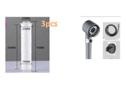 3 Modes High Pressure Shower Head