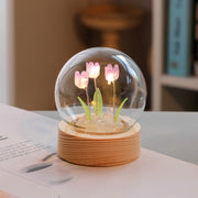 Artificial Tulip Flower Night Light