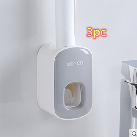 Wall Mounted Automatic Toothpaste Holder/Dispenser