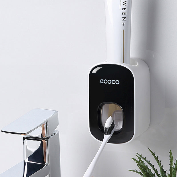 Wall Mounted Automatic Toothpaste Holder/Dispenser