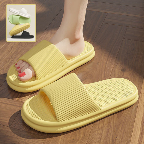 Striped Anti-slip Bathroom Slippers